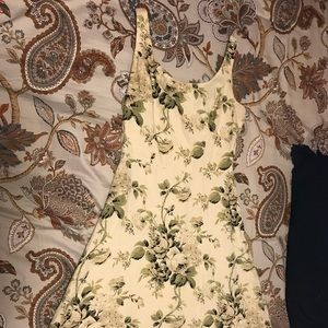 White House black-market linen dress